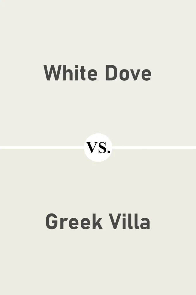 White Dove VS Greek Villa
