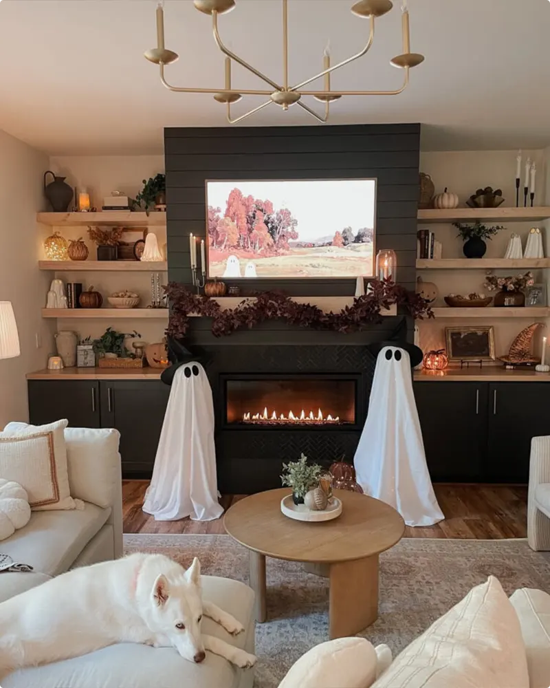 A Minimalist and Cozy Halloween