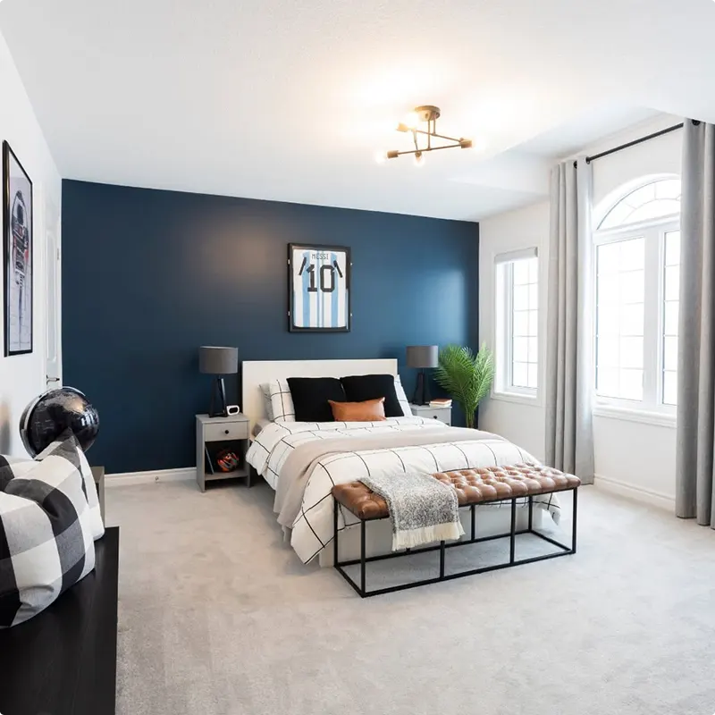 A Modern Retreat with a Sporty Twist