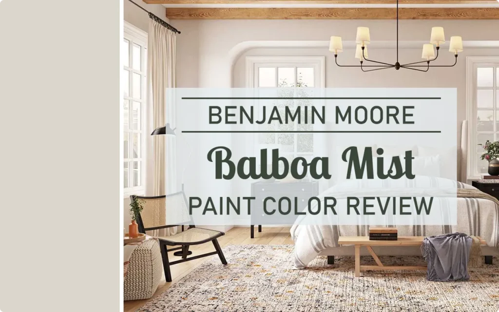 Benjamin Moore Balboa Mist OC-27 Paint Color Review