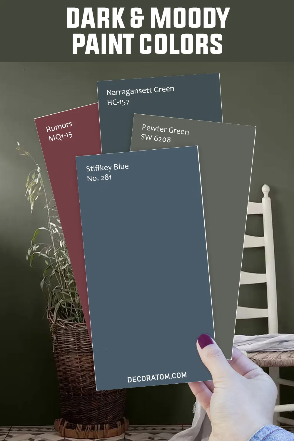 Best Moody Paint Colors