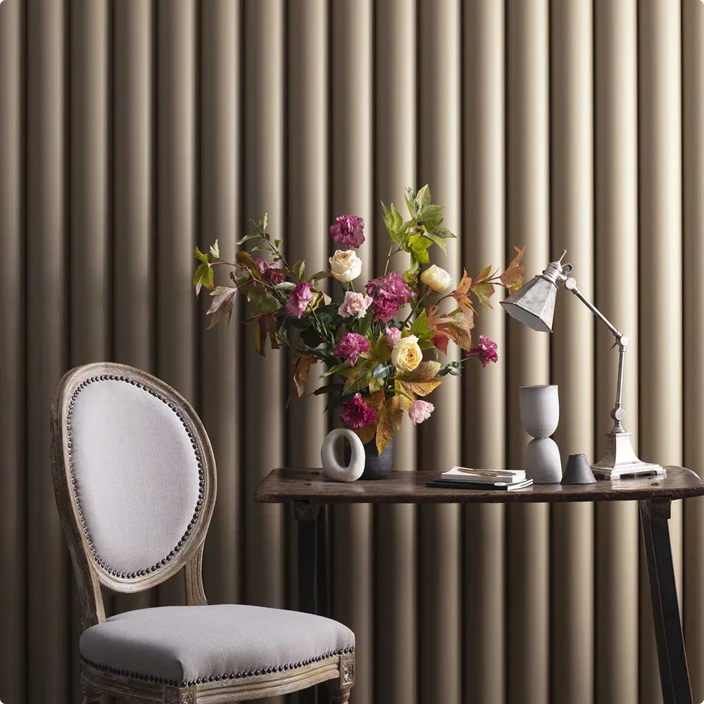 Brown Painted Room