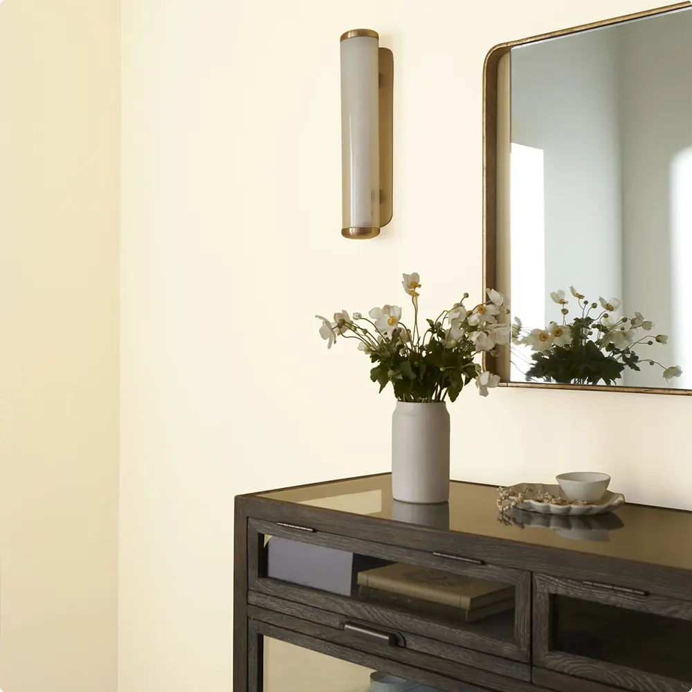 Cream Painted Room