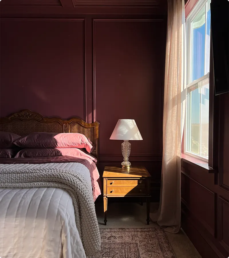 Deep Burgundy