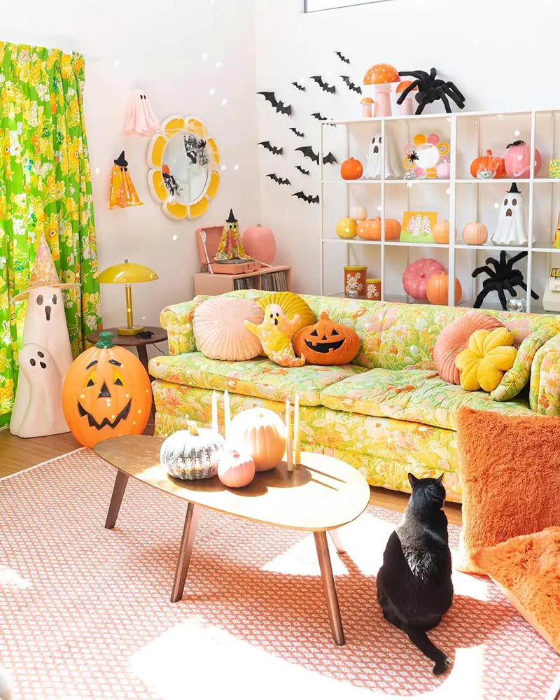Fun and Colorful Vintage Halloween
