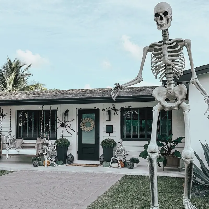 Giant Meets Mini: A Spooky Family Gathering