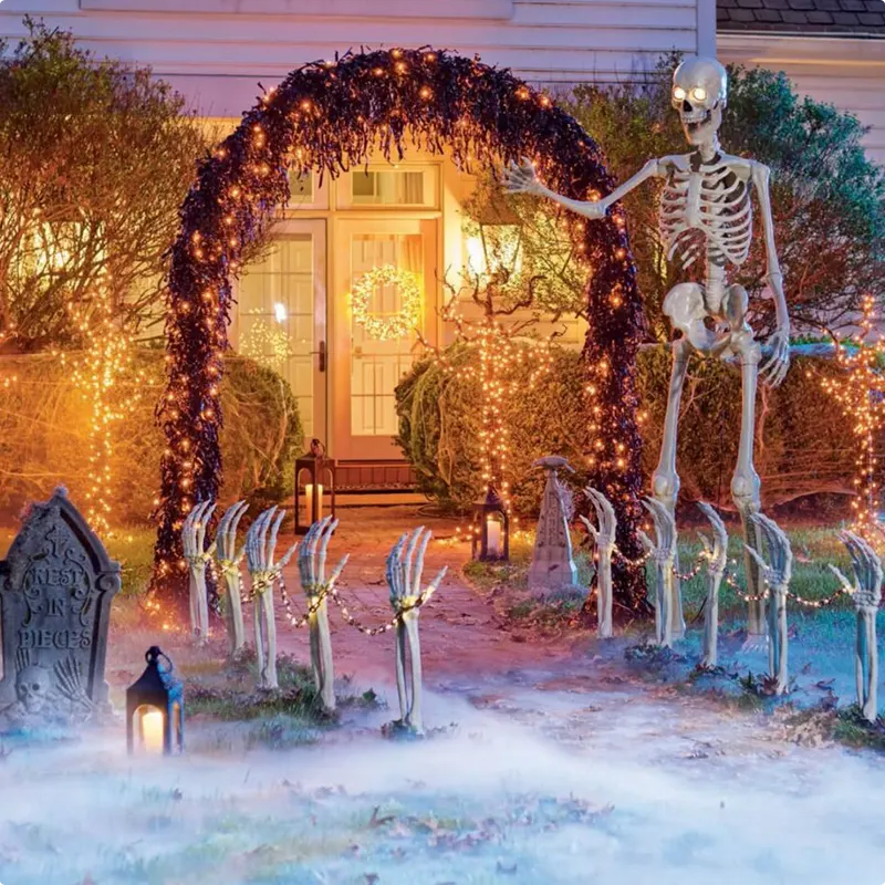 Glowing Graveyard Path