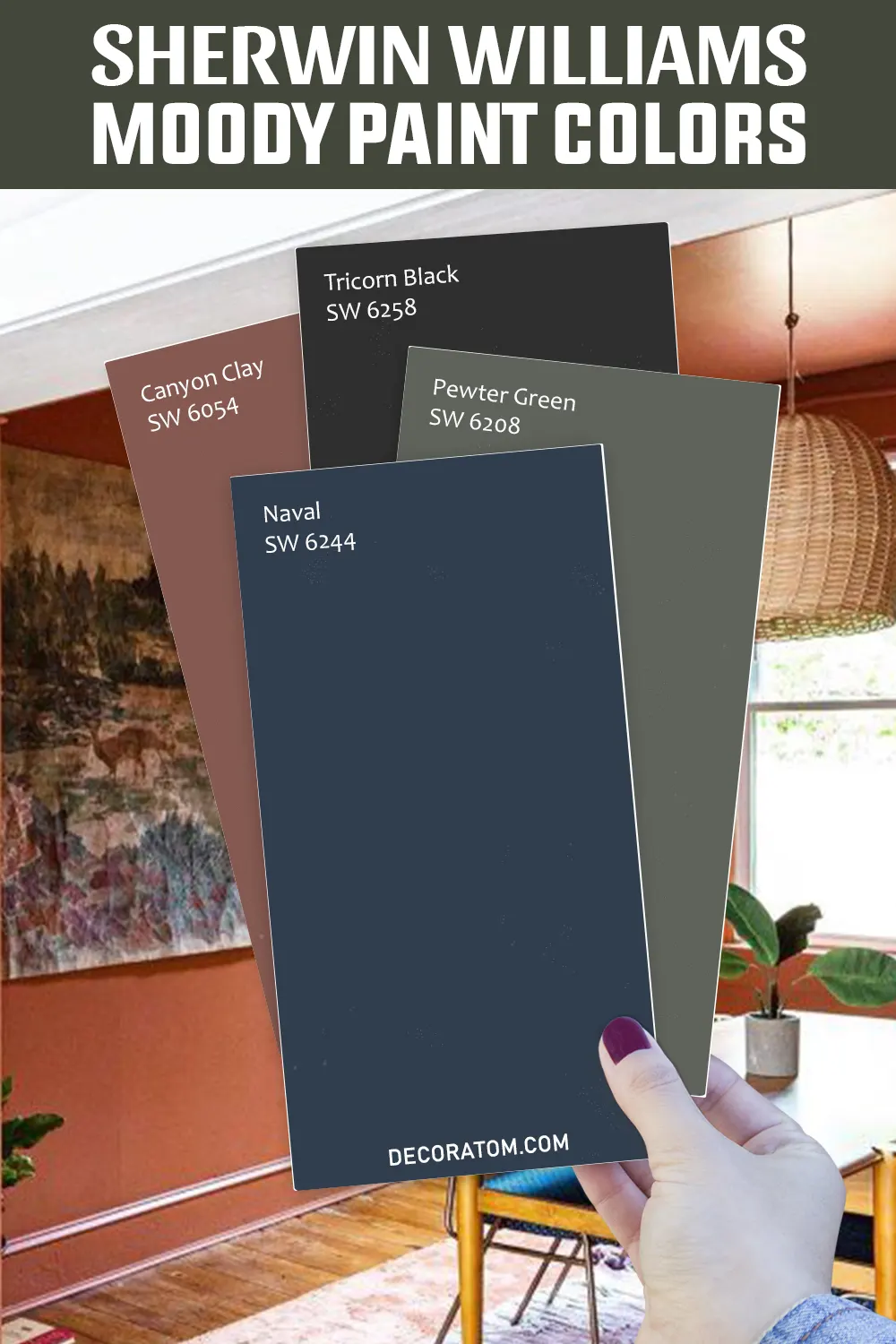 Sherwin Williams Moody Paint Colors