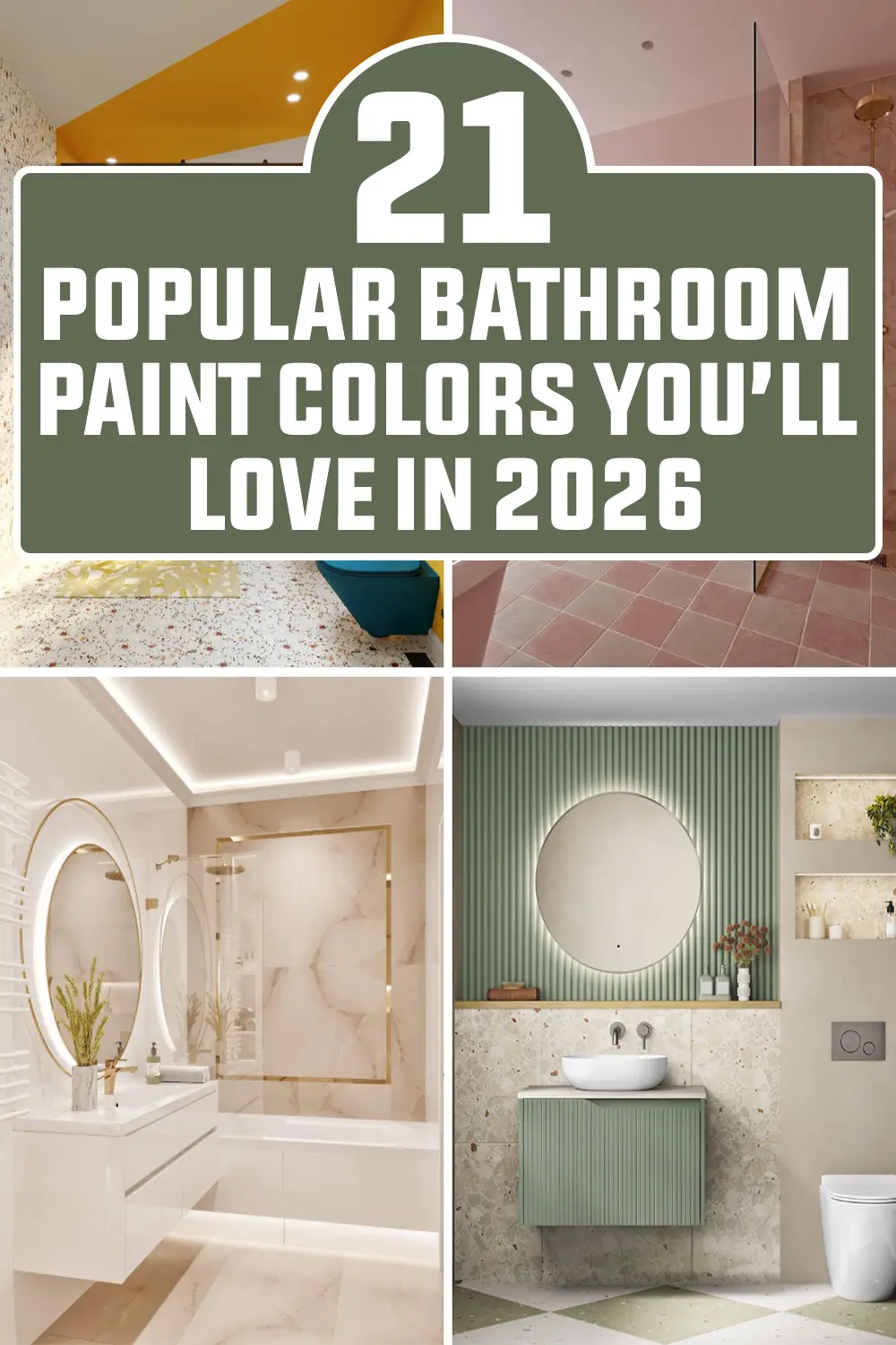 Popular Bathroom Paint Colors