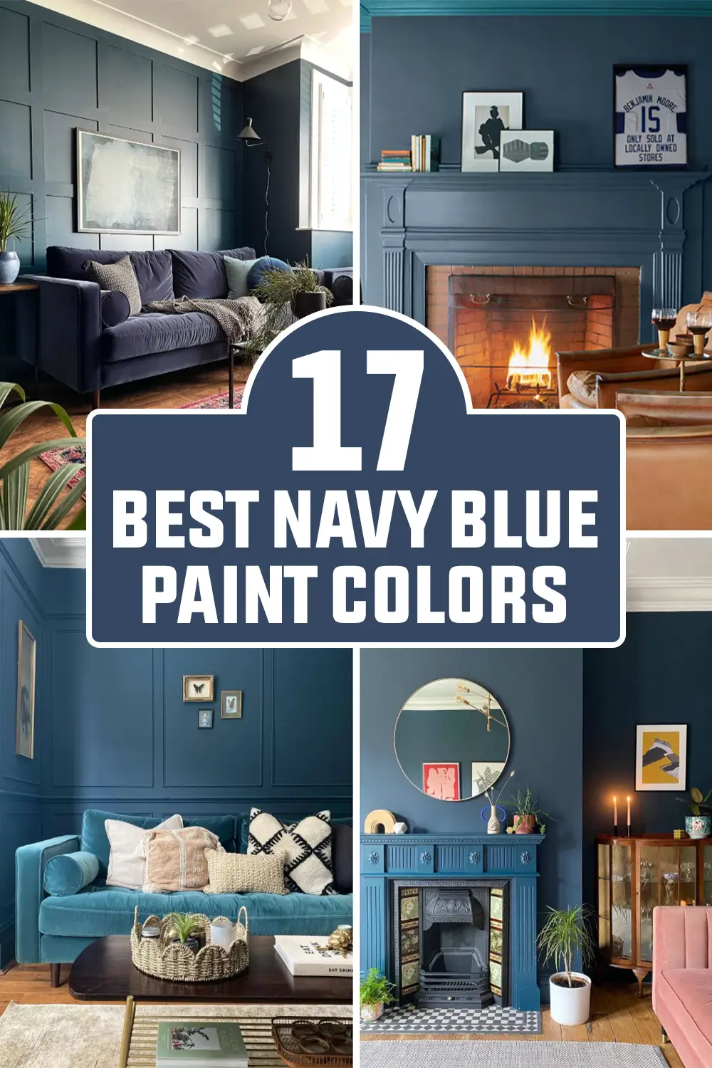 Best Navy Blue Paint Colors