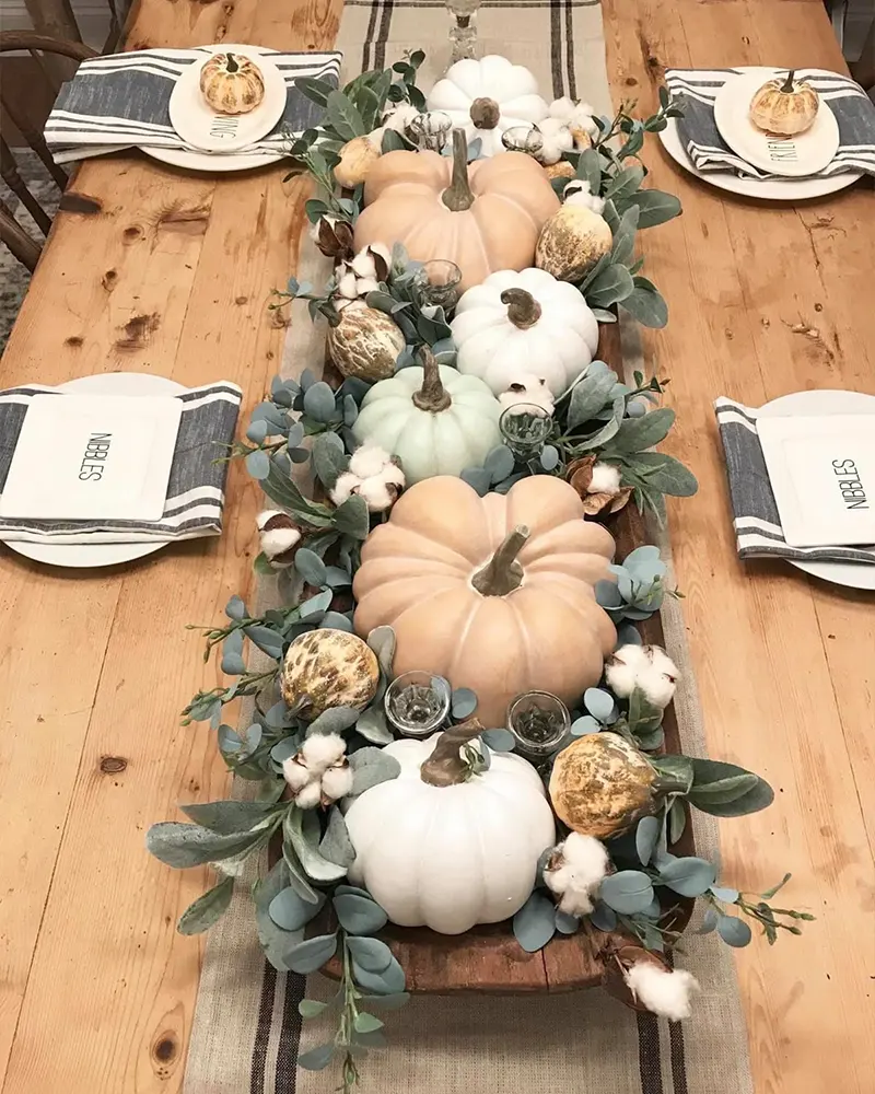 Pumpkin Table Centerpiece