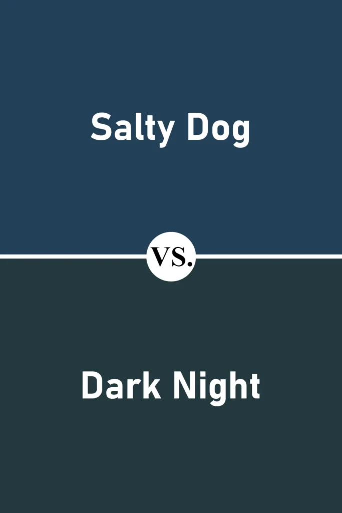 Salty Dog VS Dark Night