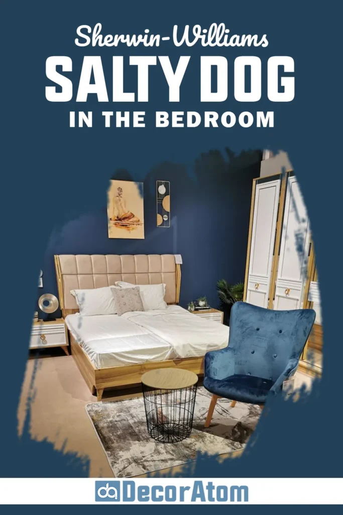 Sherwin Williams Salty Dog In the Bedroom