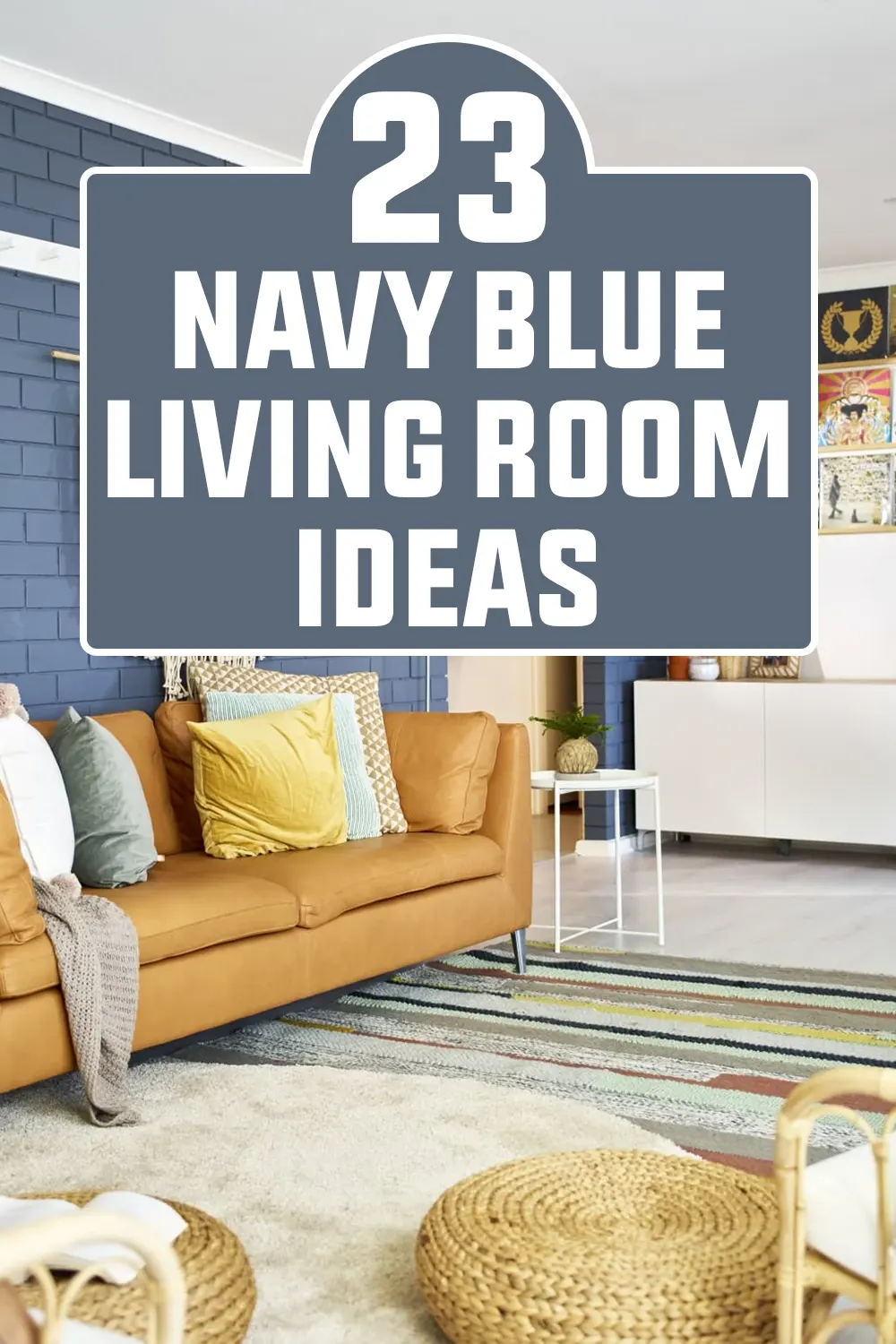 Navy Blue Living Room Ideas