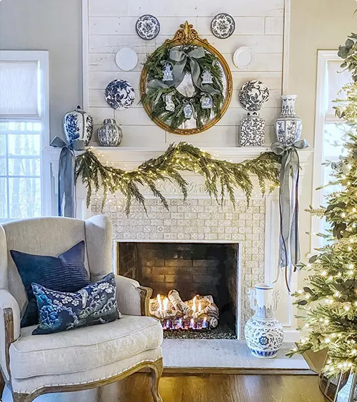 Blue Christmas Decorations