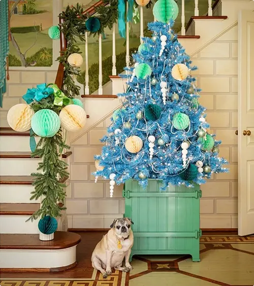 Blue Christmas Decorations