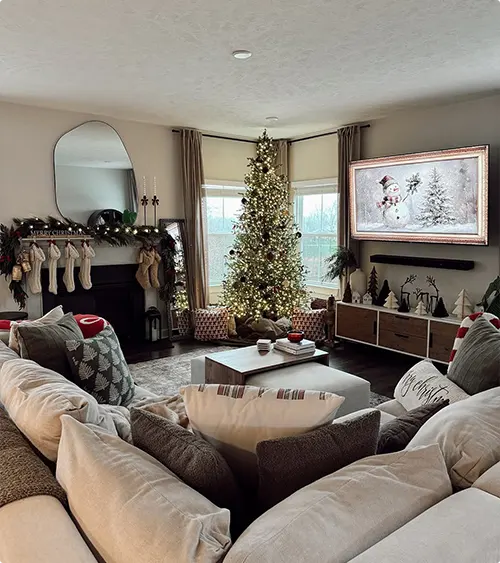 Christmas Fireplace Decorations