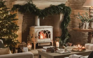 Christmas Fireplace Decorations