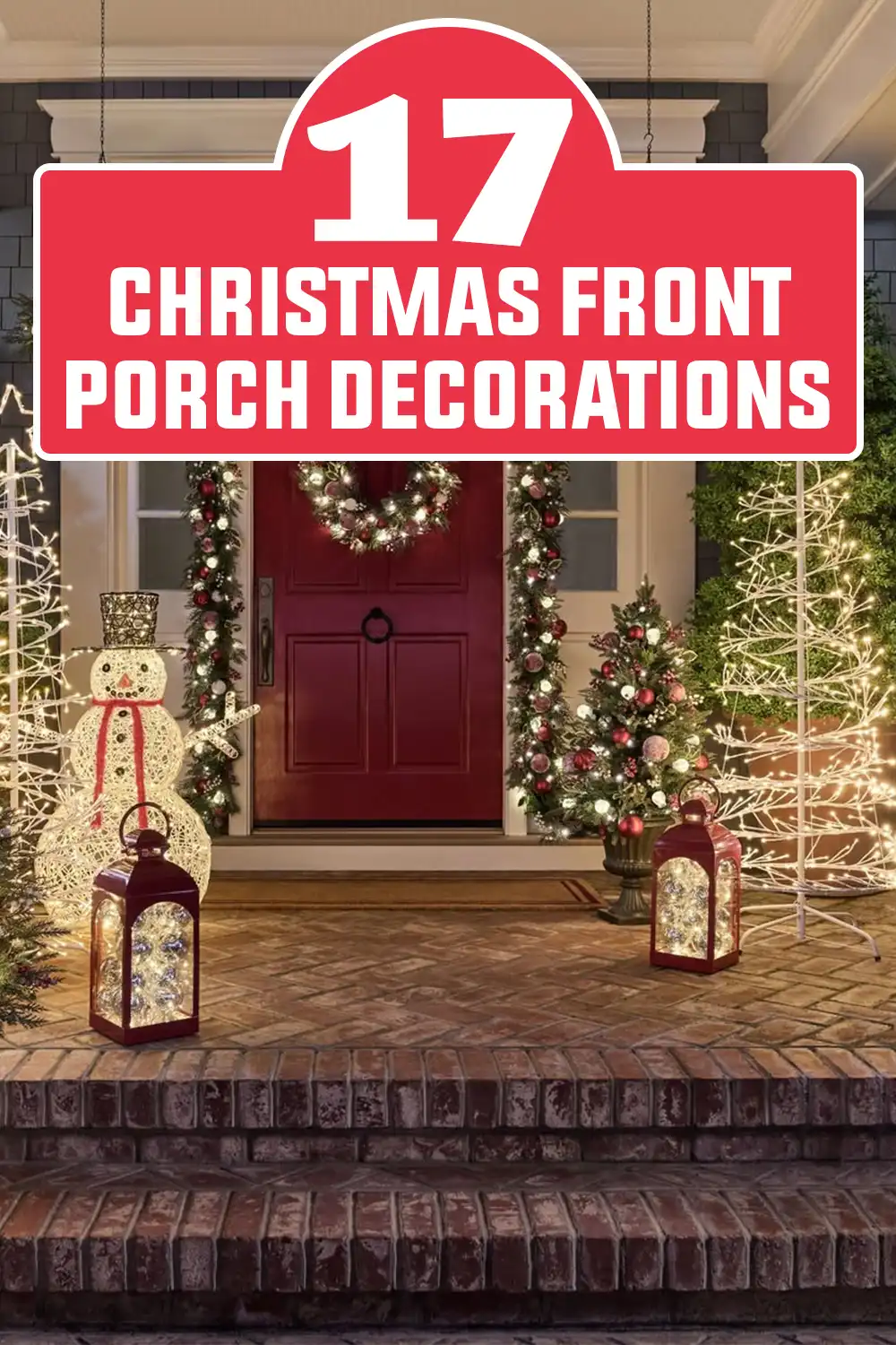 Christmas Front Porch Decorations