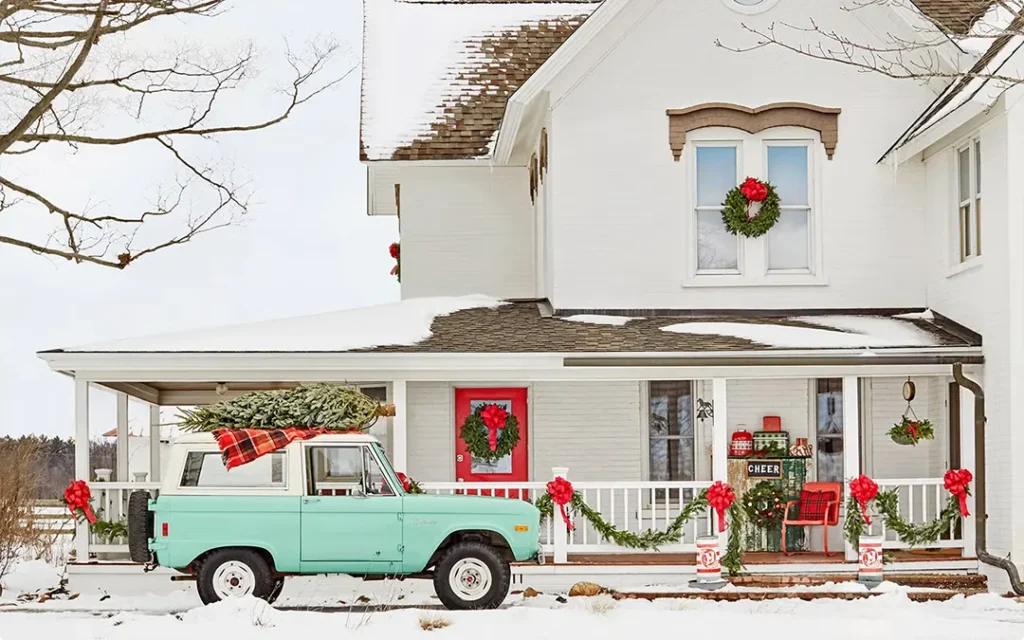 Christmas Front Porch Decorations