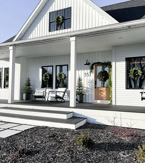Christmas Front Porch Decorations