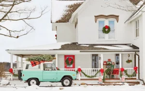 Christmas Front Porch Decorations