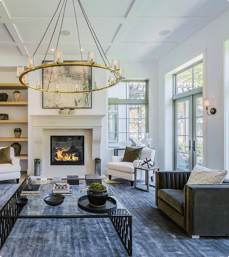 Gray Floor Living Room Ideas