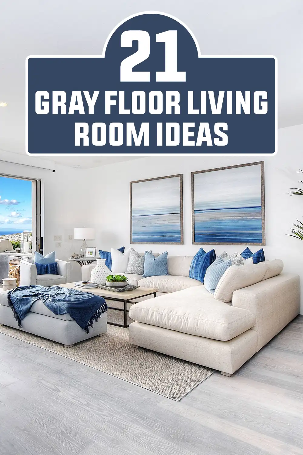 Gray Floor Living Room Ideas