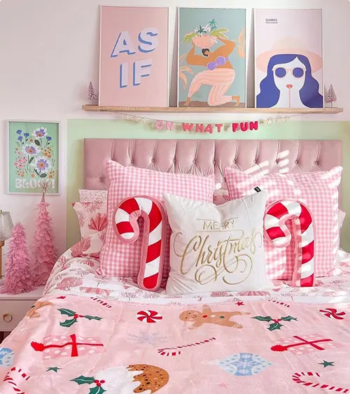 Pastel Christmas Decor Ideas