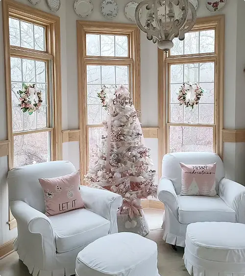 Pastel Christmas Decorations