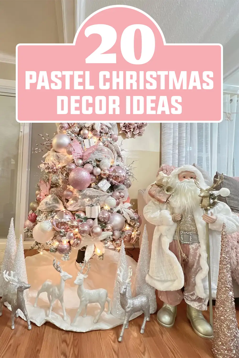 Pastel Christmas Decor Ideas
