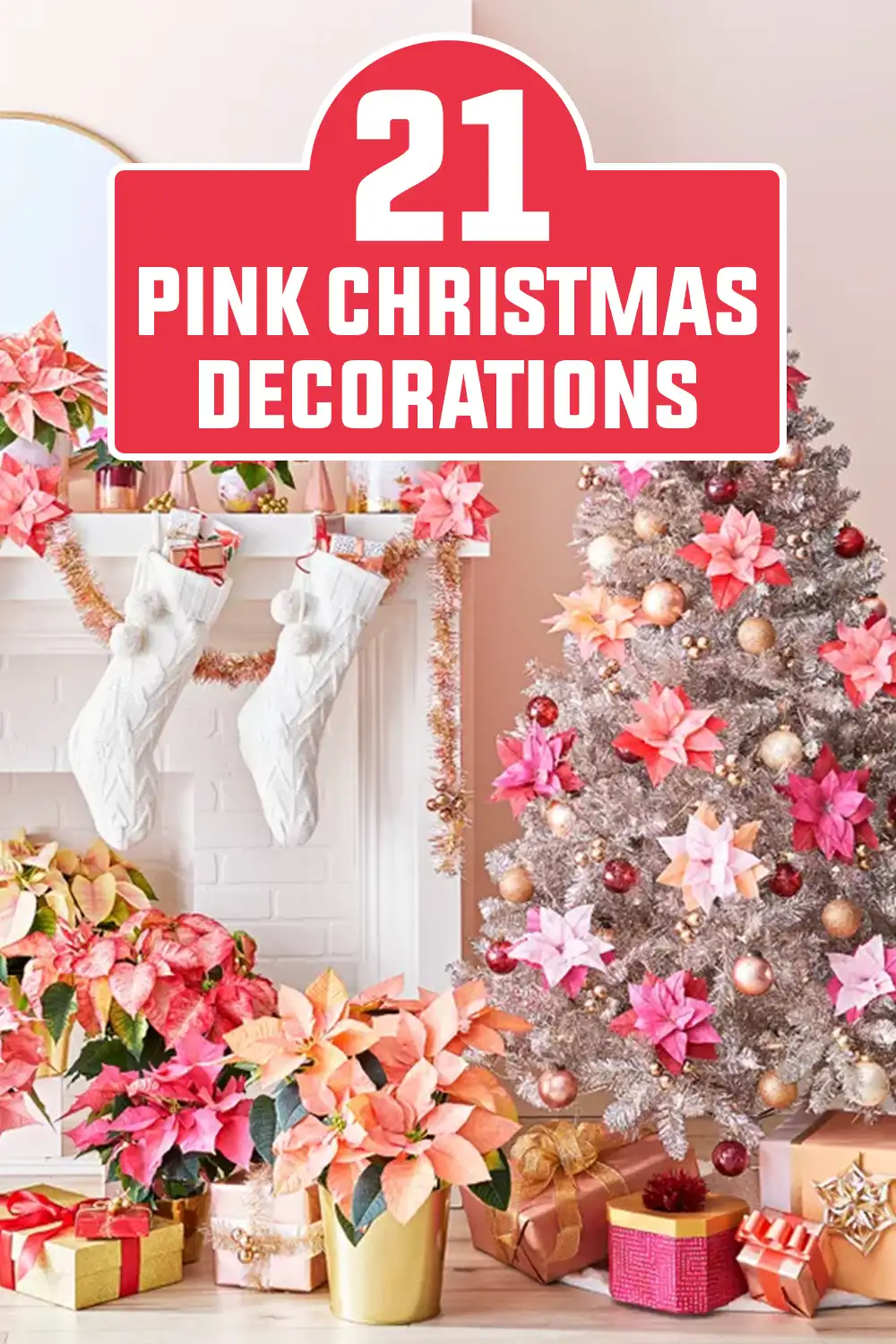 Pink Christmas Decorations