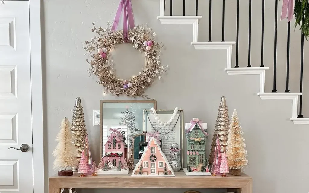 Pink Christmas Decorations