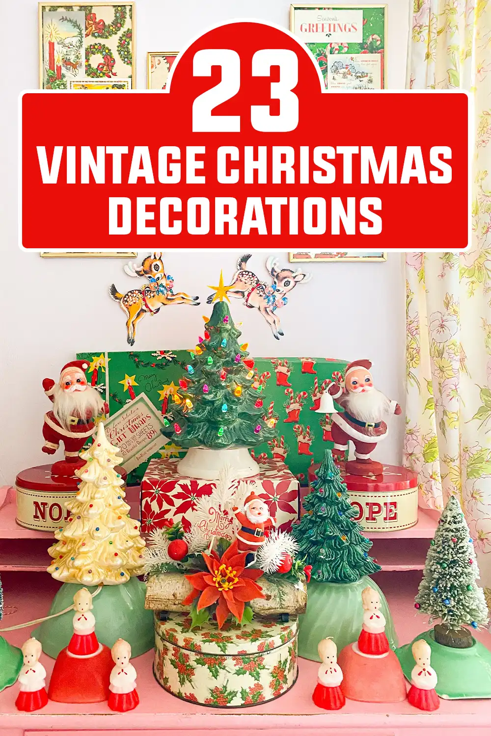 Vintage Christmas Decorations