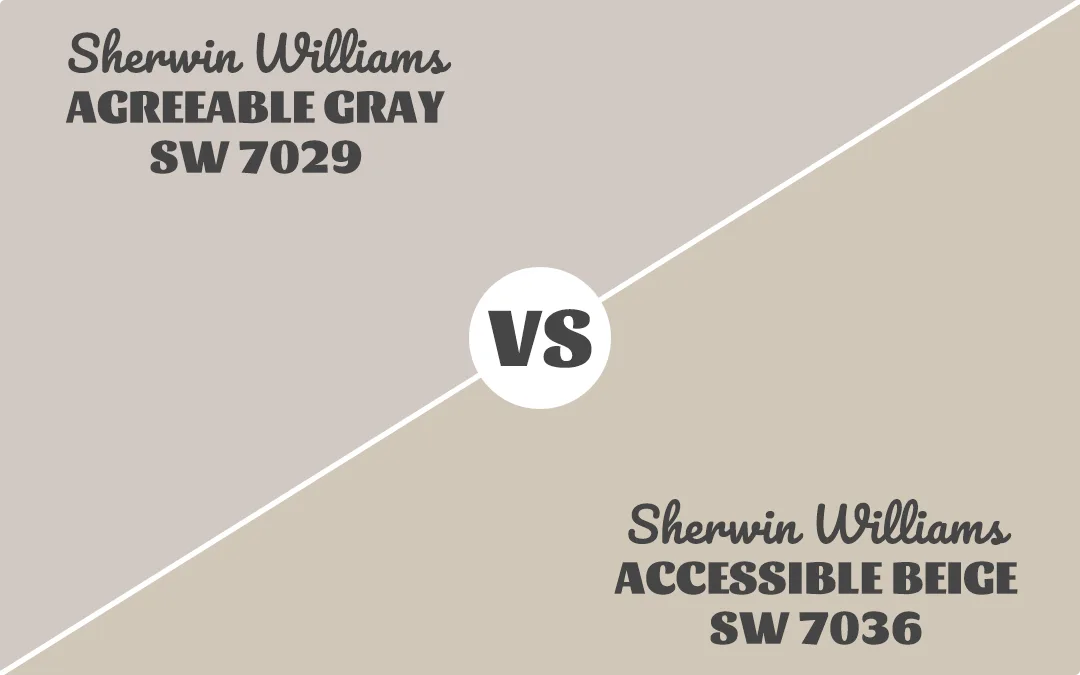 Agreeable Gray VS Accessible Beige