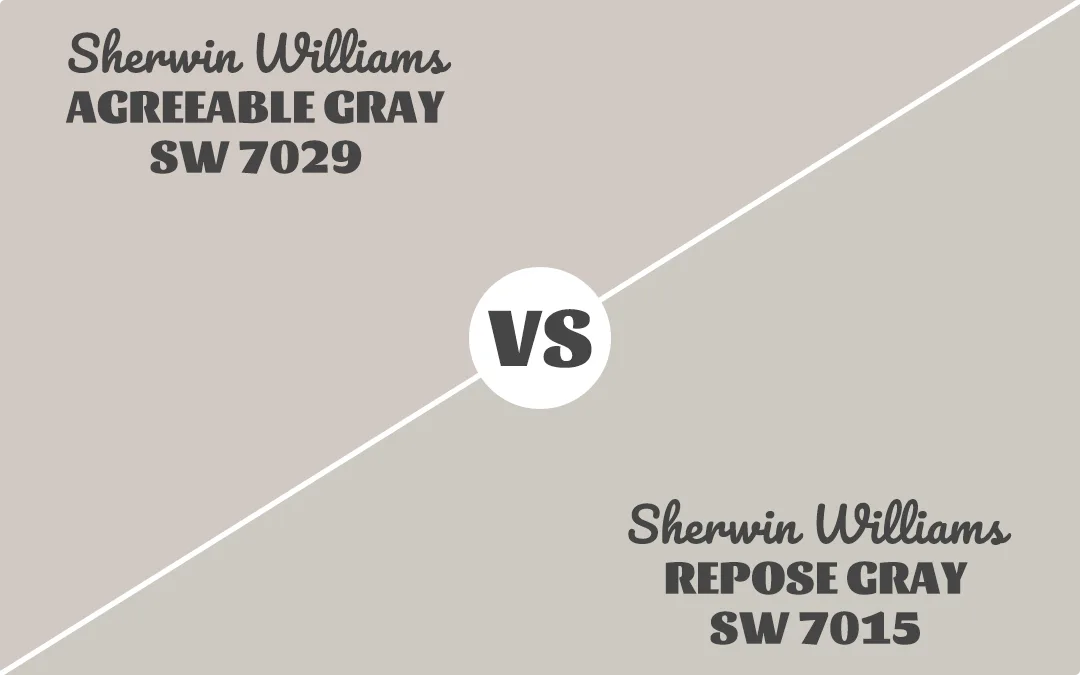 Agreeable Gray VS Repose Gray