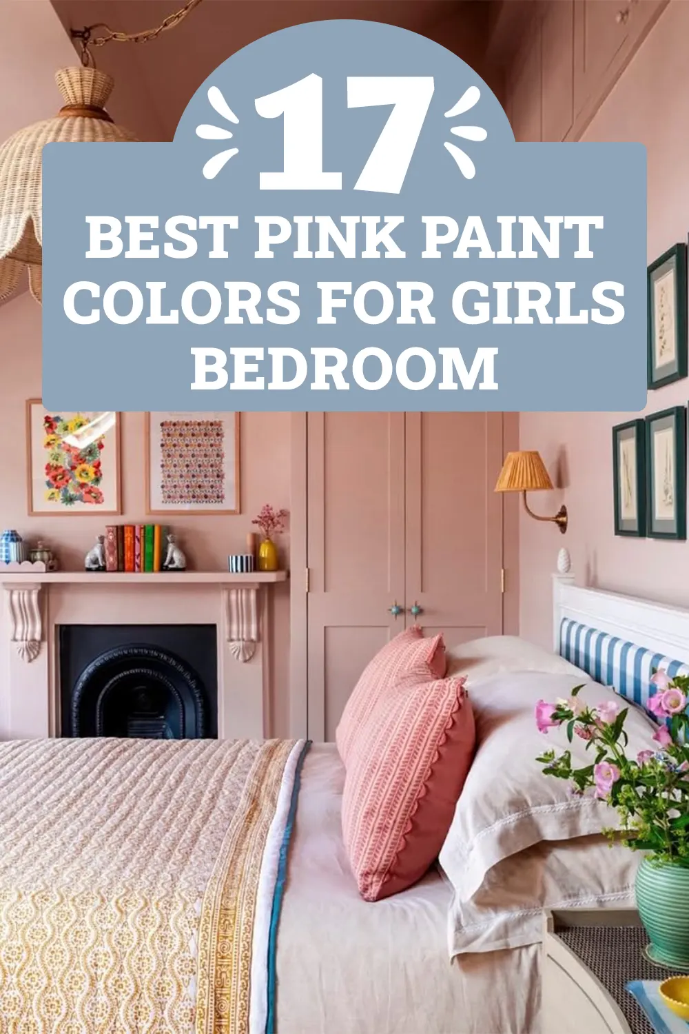 Best Pink Paint Colors for Girls Bedroom