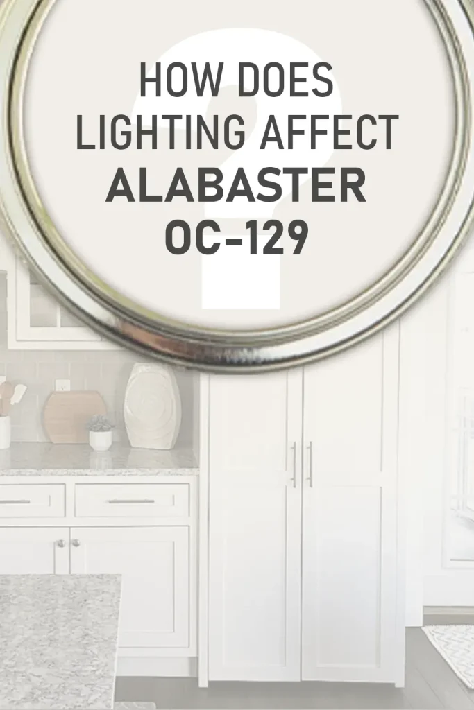 Alabaster OC-129 Lighting Effect