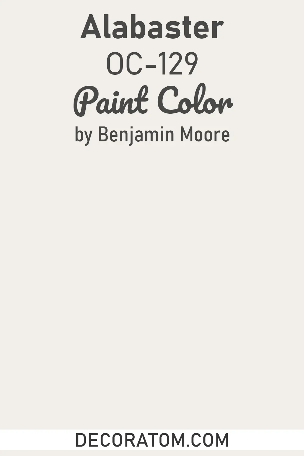 Alabaster OC-129