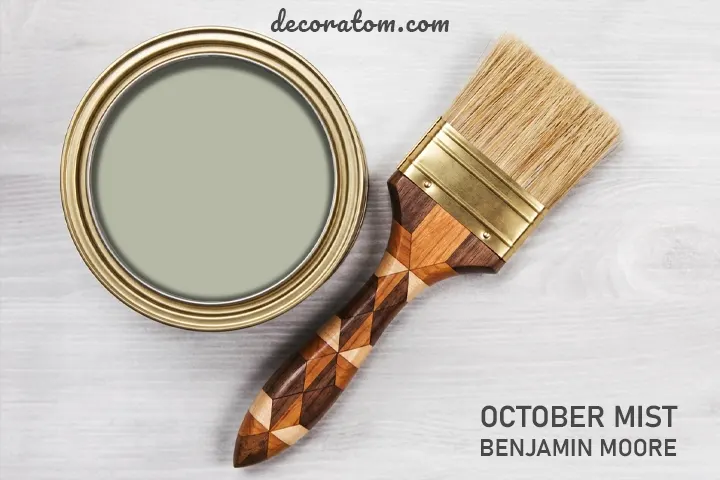 Benjamin Moore October Mist 1495 Paint Color