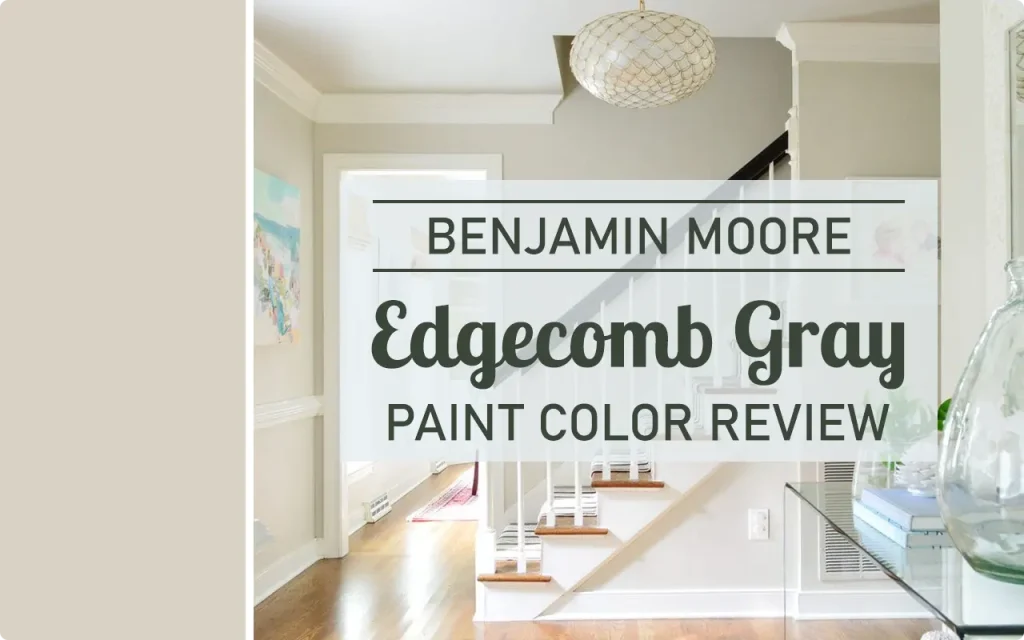Benjamin Moore Edgecomb Gray Paint Color Review