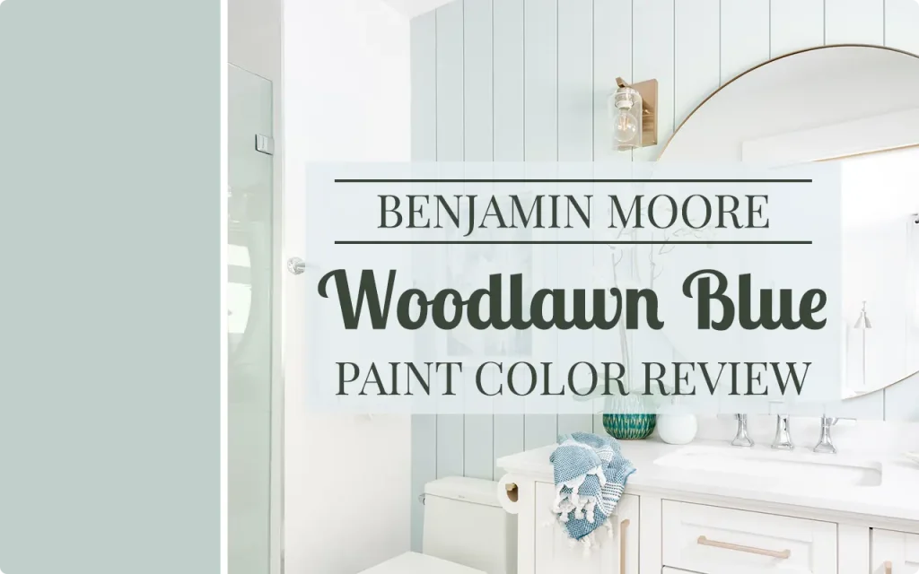 Benjamin Moore Woodlawn Blue Paint Color Review