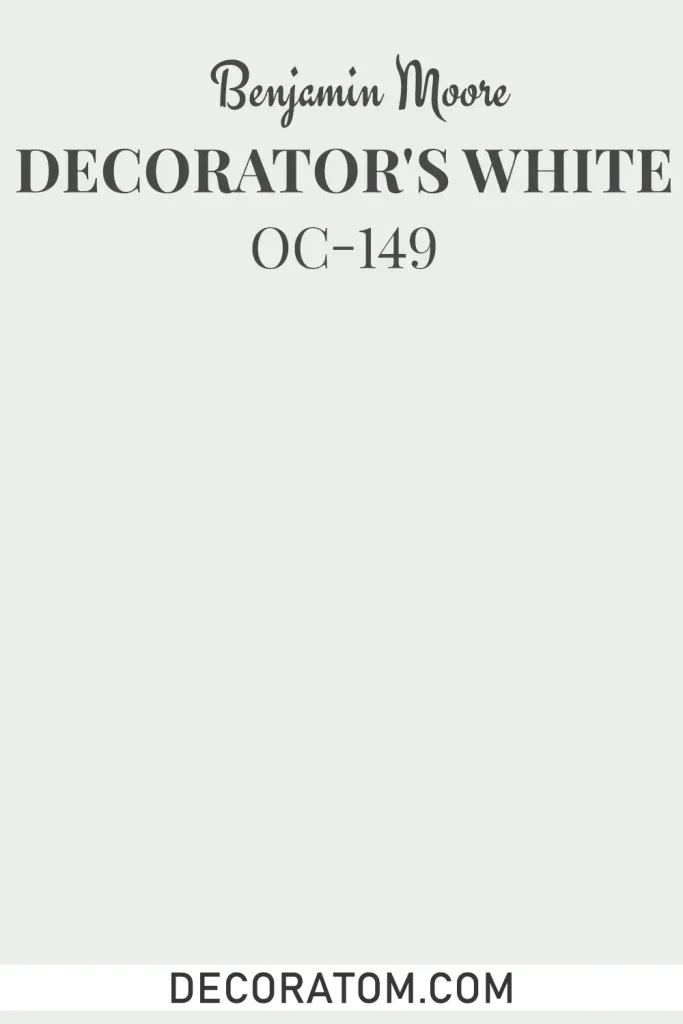 Decorator's White