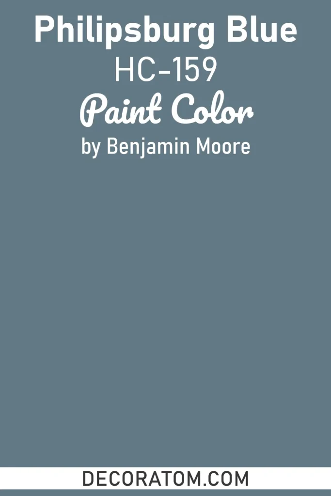 Benjamin Moore Philipsburg Blue